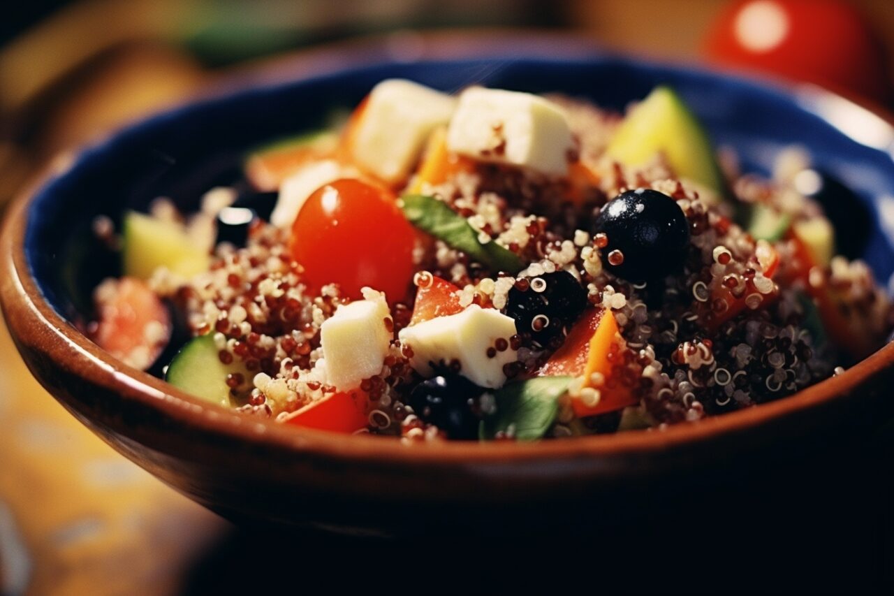 Salade de Quinoa à la Grecque : Recette éco-responsable - Ygheia