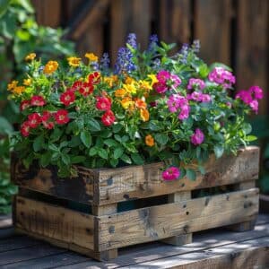 Jardinières en Palettes : Comment Recycler et Planter